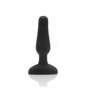 NOVICE PLUG Vibrador novice plug com controle - preto