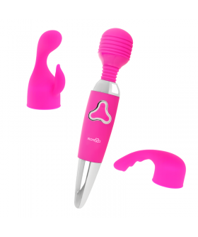 ODILON Vibrador recargable de silicona, potente y seguro