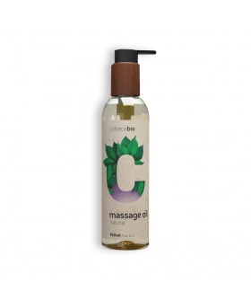 MASAJE BIO-ORGANIC COBECO Aceite de masaje neutro, natural y vegano, sin fragancia