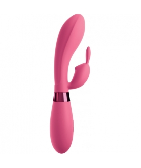 OMG! RABBITS Vibrador de silicona suave con 10 modos, resistente al agua