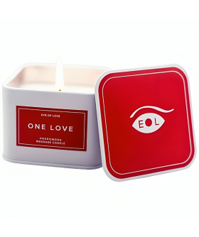 ONE LOVE ROMANCE Candela 3 in 1 per massaggio sensuale.