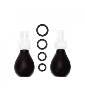 OUCH!  NIPPLE PUMP Estimula pezones con bombas y anillos; fácil y excitante