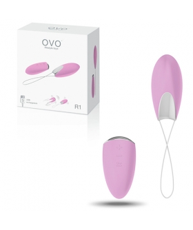 OVO R1 Huevo vibrador con mando, múltiples vibraciones, silencioso