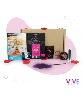 PACK NOCHE ROMÁNTICA  Estancia para dos en un hotel de tu elección más kit erótico