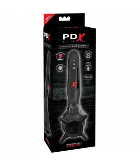 VIBRATING ROTO SUCKER Masturbador con cabezal giratorio de PDX Elite