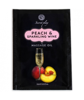 PEACH MONODOSIS Huile de massage unidose pêche et cava 10 ml