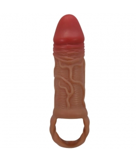 PEIRRE Funda para pene con anillo para testículos