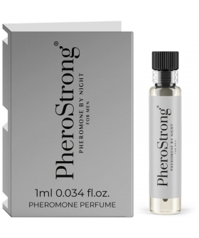 PHEROMONE BY NIGHT MEN Perfume com feromônios para homens maduros carismáticos.