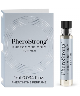 PHEROMONE ONLY MEN Perfume masculino com feromônios, notas especiadas amadeiradas.