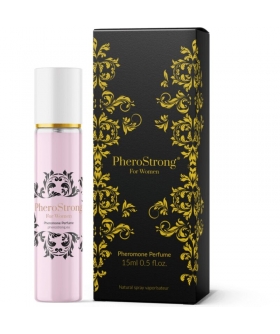 PHEROSTRONG NATURAL WOMAN Perfume feminino com feromônios para sedução máxima.