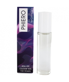 PHIERO NIGHT SEDUCTION Perfume roll-on floral con 4 feromonas para atraer y seducir