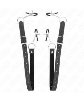 PINZAS PARA CLÍTORIS 4 ENGANCH Pinças bdsm para mamilos: estimulação sensorial sofisticada