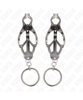 JAPANESE NIPPLE RING Pinzas para pezones para estimular y controlar