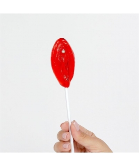 PIRULETA LABIOS FRESA Une gourmandise ludique : bonbon pour les lèvres au goût intense de fraise