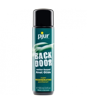 PJUR BACKDOOR PANTHENOL Lubricante anal base agua con pantenol y camomila, suave