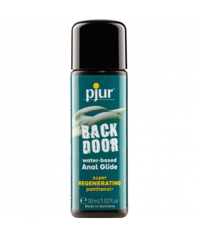 PJUR BACKDOOR PANTHENOL Lubricante anal base agua con pantenol y camomila, suave