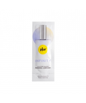PJUR INFINITY LUBRIFICANTE Lubrificante de silicone premium: prazer duradouro, toque aveludado