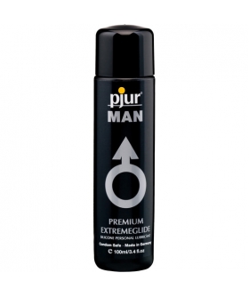 PJUR MAN PREMIUM EXTREMEGLIDE Lubrificante al silicone, lunga durata e resistente all'acqua
