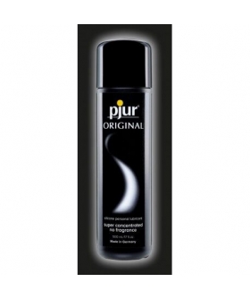 PJUR  ORIGINAL INTENSE Es un lubricante de silicona concentrado monodosis