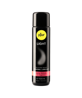 PJUR LIGHT SILICONA Lubrificante pjur mais leve, sem sabor ou odor.