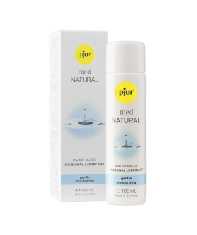 PJUR MED NATURAL Excelente compatibilidade com a pele