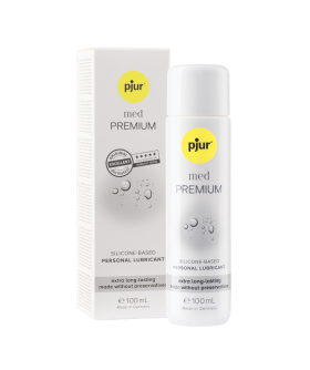 PJUR MED  PREMIUM Lubricante de silicona, ideal para mucosas sensibles, suave