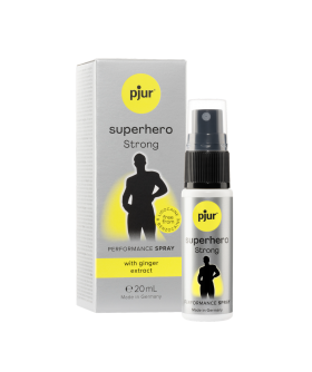 PJUR SUPERHERO STRONG Spray retardante para prolongar placer masculino