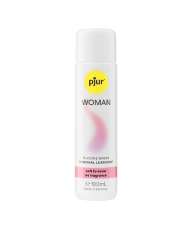 PJUR WOMAN BIOGLIDE Base de silicone para a pele macia e sensível das mulheres