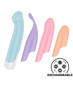 PLAYFUL FOUR SET Set 4 en 1 vibradores, 12 modos, recargable, impermeable