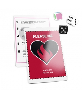 PLEASE ME PLAY Juego erótico para parejas; dados y cartas con desafíos