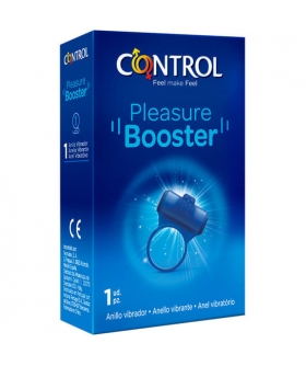 PLEASURE BOOSTER Jouets de contrôle anneau vibrateur plaisir booster