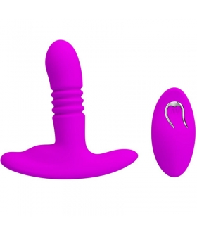 HEATHER UP AND DOWN Plug anal avec vibration et mouvement intense.