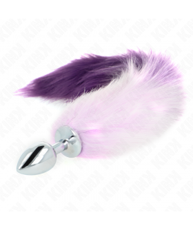 PLUG ANAL TALLA S 7 X 3 CM CON Plug anali con stile: silicone medico e code vibranti