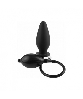 PLUG HINCHABLE Plug anal inflable de silicona para estimulación intensa