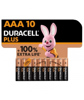 DURACELL AAA 10 Plus power 100 alkaline battery aaa lr03 blister * 10