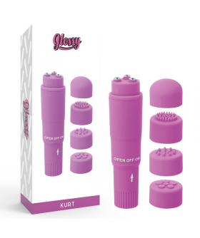 POCKET KURT Masseur puissant et polyvalent pour une stimulation précise.