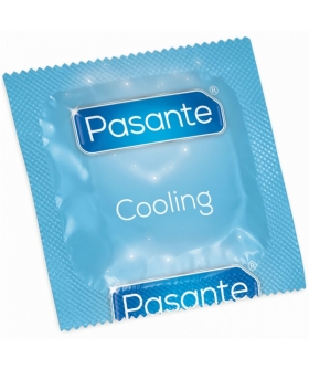 PRESERVATIVO COOLING Préservatifs pasante cooling sensation: fraîcheur et nervuré