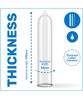 SILK THIN Preservativos ultra delgados para mayor sensibilidad