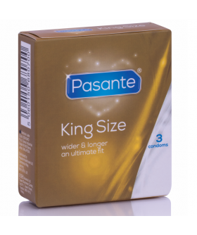 KING Préservatif plus large et plus long pour un meilleur ajustement