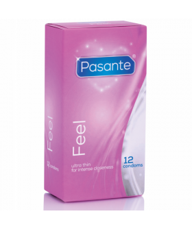 SENSITIVE FEEL Preservativo ultra fino, textura suave, apto para veganos