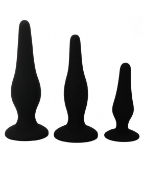 PRETTY BOTTOM Kit di plug anali per principianti per principianti