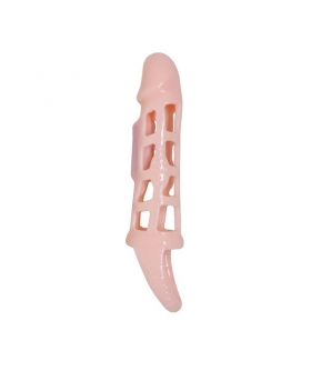 HARRISON Funda elástica con anillo para pene vibrador