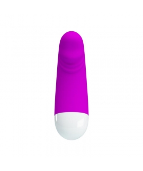 LUTHER Vibromasseur en silicone rechargeable avec 30 fonctions