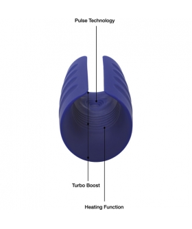 PRIVATE TURBO STROKER Masturbador automático con 6 vibraciones, pulso y calor