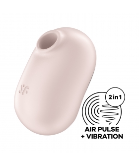 SATISFYER PRO TO GO 2 Vibrateur à double impulsion d'air intense