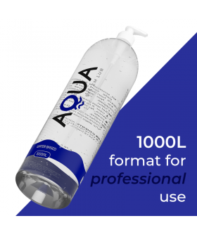 AQUA LUB 1000 Lubrificante a base d'acqua, inodore, perfetto per i tuoi giocattoli e compatibile con il