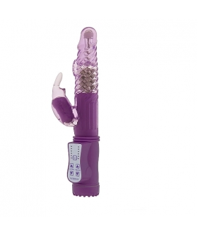 RABBIT INTENSE Vibrador con 8 velocidades giratorias y 36 de vibración