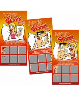 RASCA RASCA SEX Pack 12 loto sex scratch-scratch (droit)