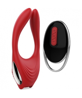 RED REVOLUTION EROS Vibratore versatile per coppie con telecomando.