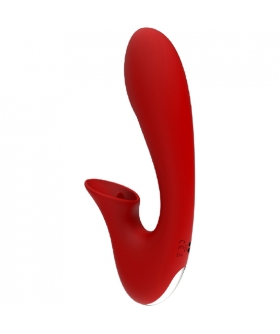 IRIS RED Vibrador com estimulador de clitóris e ponto g.